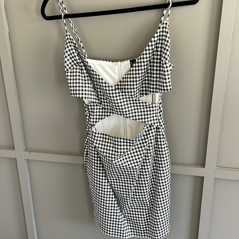 Windsor Plain Cutout Mini Dress - Size S